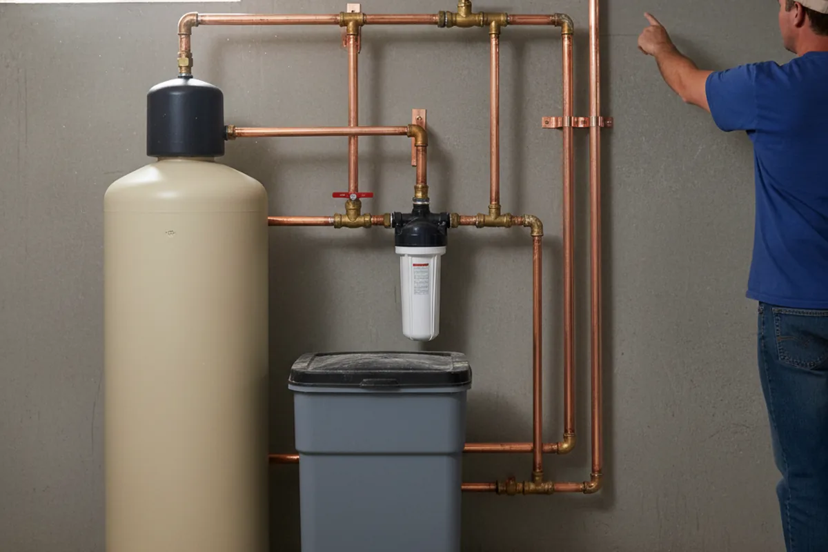 Whole-house water treatment system installed in Liberty Hill